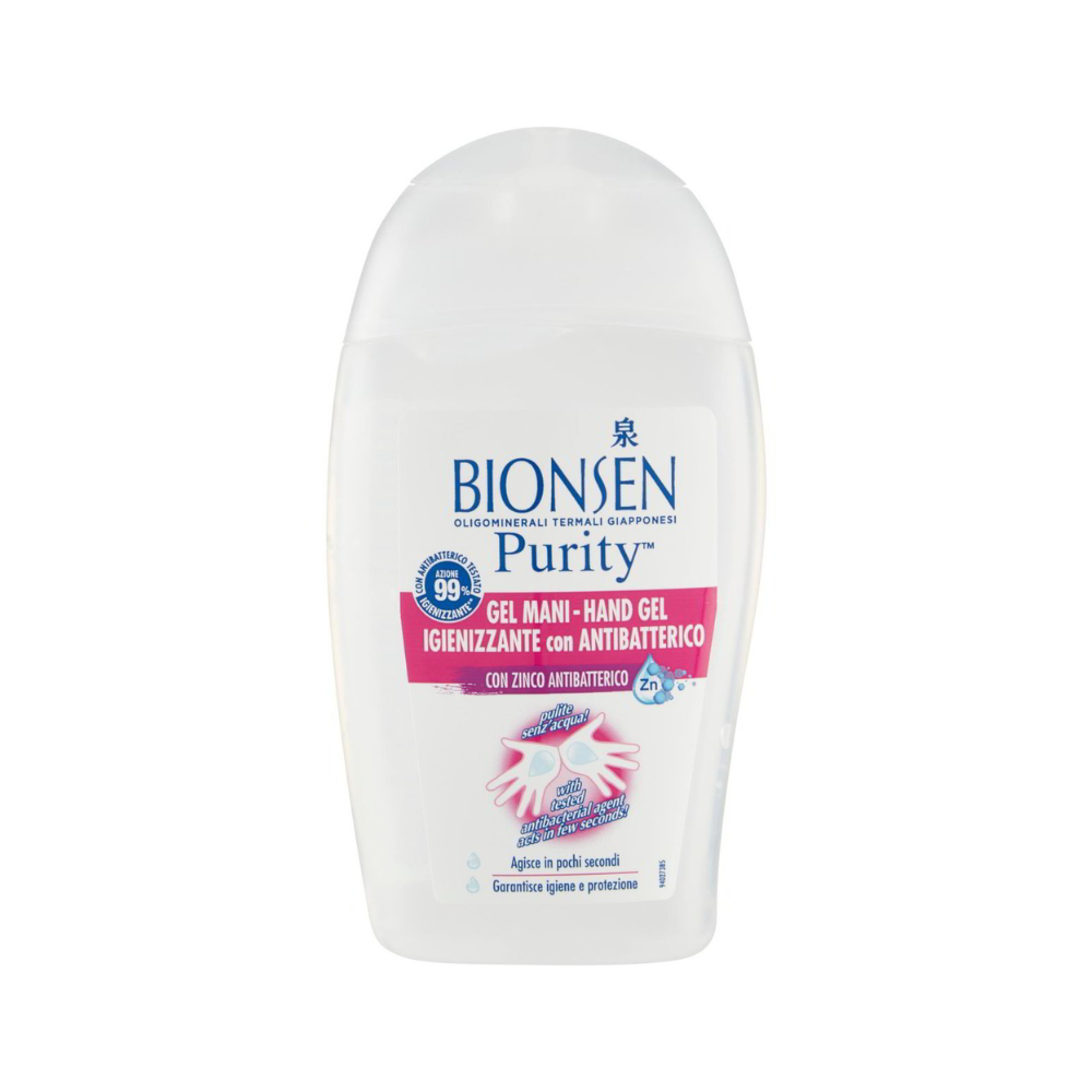 BIONSEN PURITY GEL MANI IGIENIZZANTE CON ANTIBATTERICO 200ml