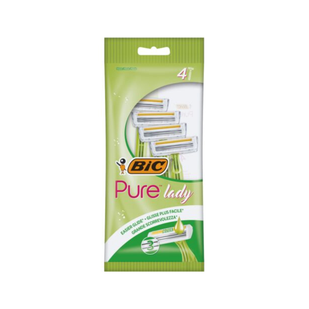 BIC PURE LADY RASOIO 3 LAME USA E GETTA
