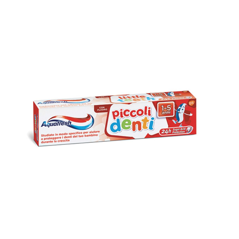 AQUAFRESH PICCOLI DENTI DENTIFRICIO BAMBINI TUTTI FRUTTI 50ml
