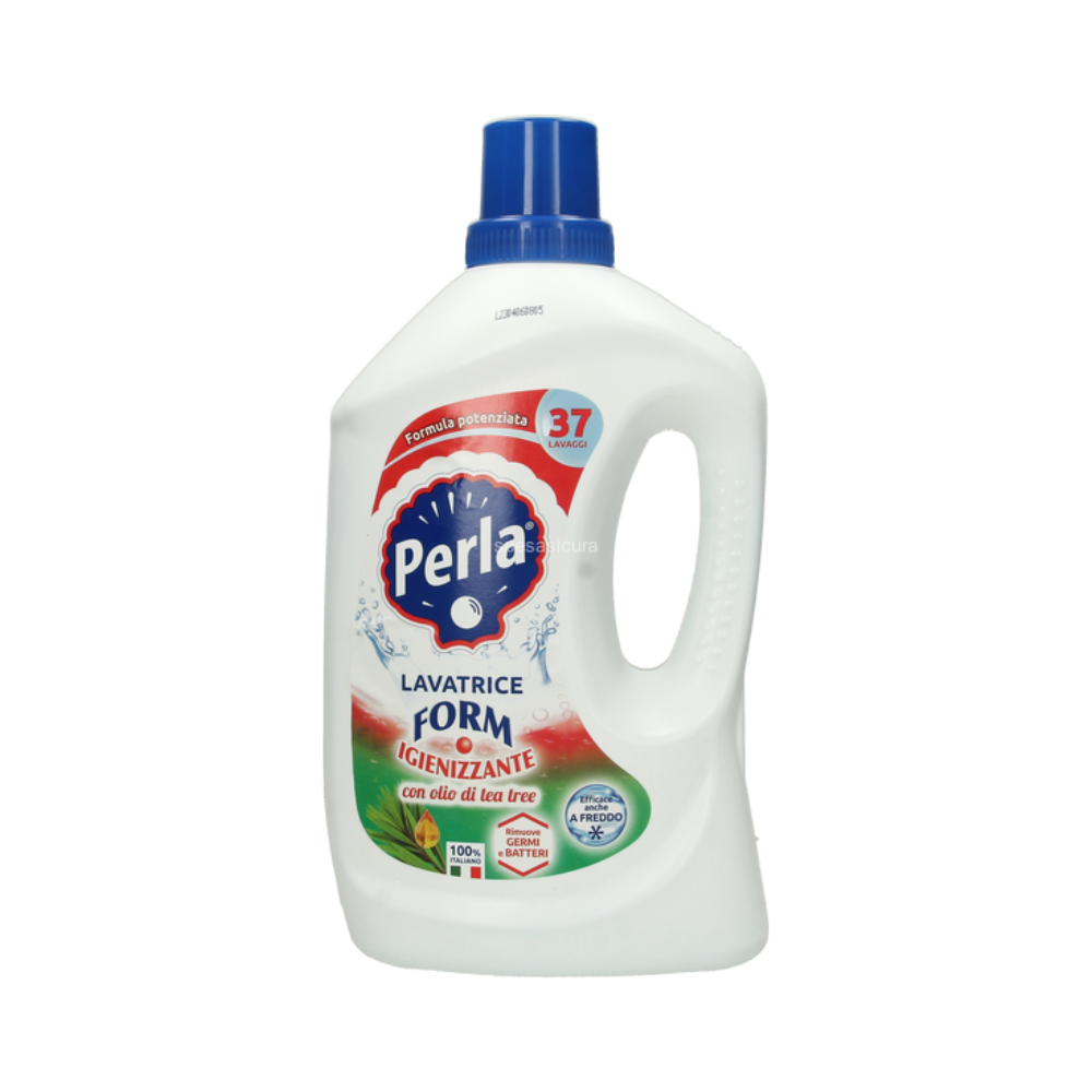 PERLA - DETERSIVO LIQUIDO LAVATRICE FORM IGIENIZZANTE - 37 LAVAGGI