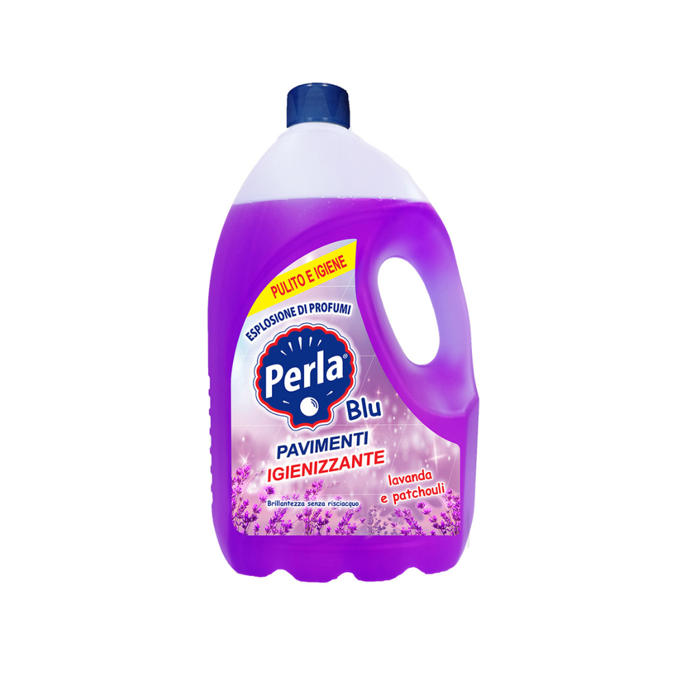 PERLA - DETERGENTE PAVIMENTI LAVANDA E PATCHOULI - 4L