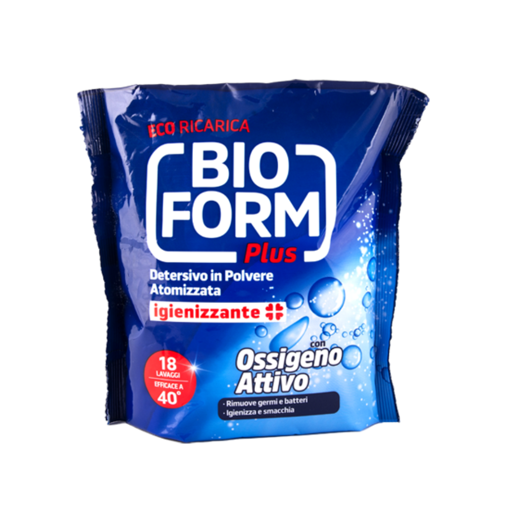 BIOFORM - DETERSIVO IN POLVERE IGIENIZZANTE 18 LAVAGGII - 900G