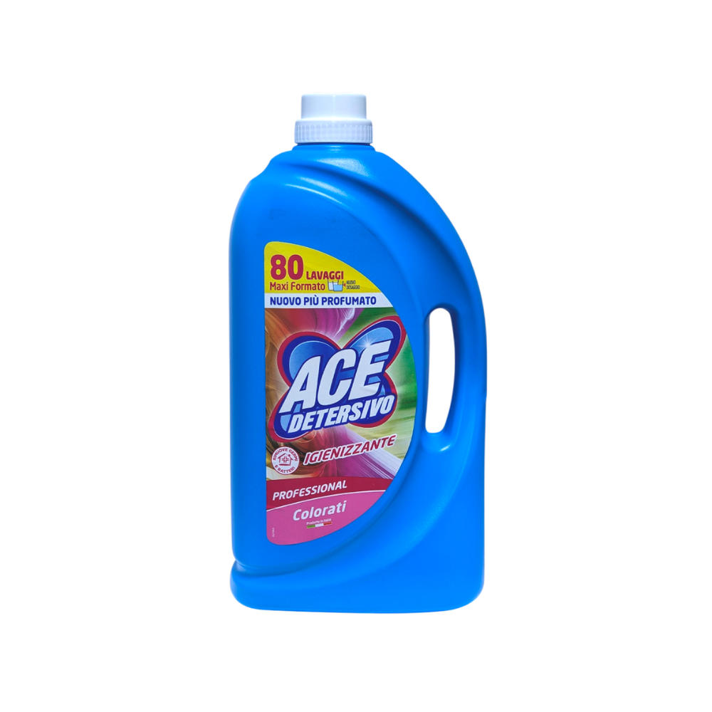 ACE - DETERSIVIO LIQUIDO PROFESSIONAL COLOR 80 LAVAGGI - 4L
