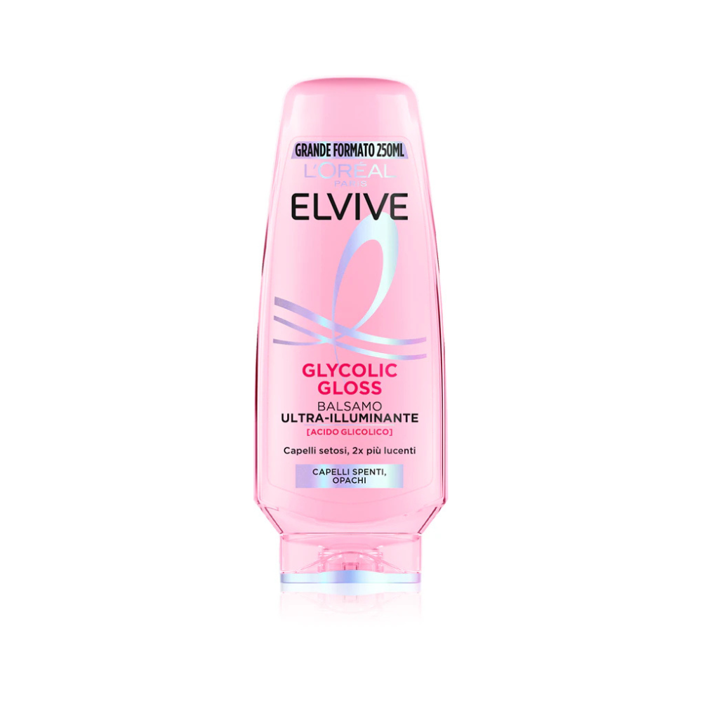 L'OREAL PARIS - ELVIVE BALSAMO ULTRAILLUMINANTE GLYCOLIC GLOSS - 250ML