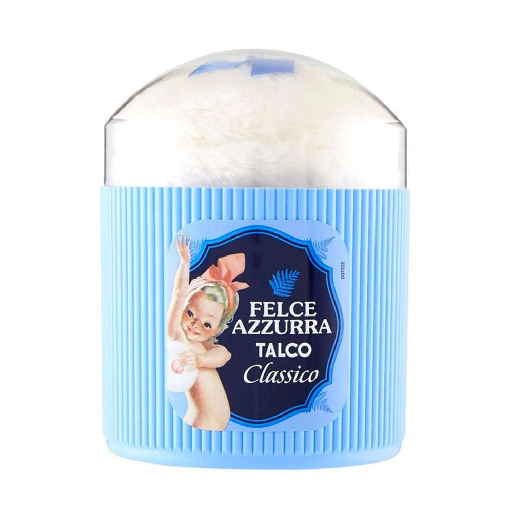 FELCE AZZURRA - TALCO IN POLVERE CON PIUMINO PROFUMO CLASSICO - 250G