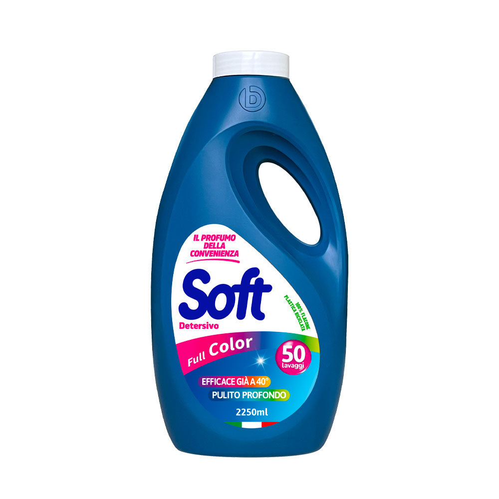 SOFT - DETERSIVO LIQUIDO LAVATRICE FULL COLOR - 50 LAVAGGI