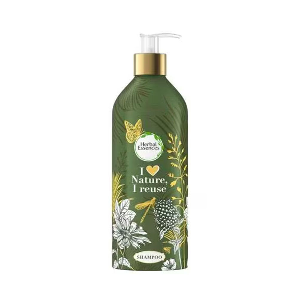 HERBAL ESSENCES - I LOVE NATURE I REUSE SHAMPOO CON DOSATORE - 430ML