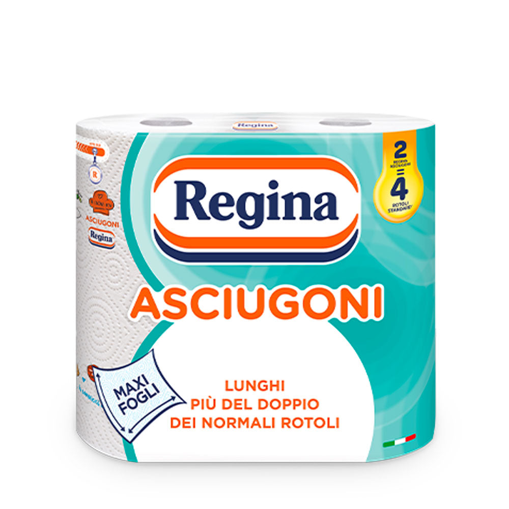REGINA - ASCIUGONI ROTOLI ASCIUGAUTTO MAXI - 2PZ