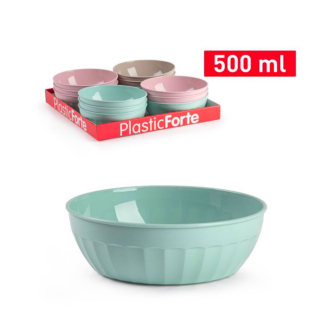 PLASTIC FORTE - CIOTOLA TONDA INSALATIERA 500ML