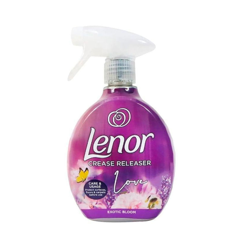 LENOR - CREASE RELEASER SPRAY ANTIPIEGA TESSUTI LOVE EXOTIC BLOOM - 500 ML