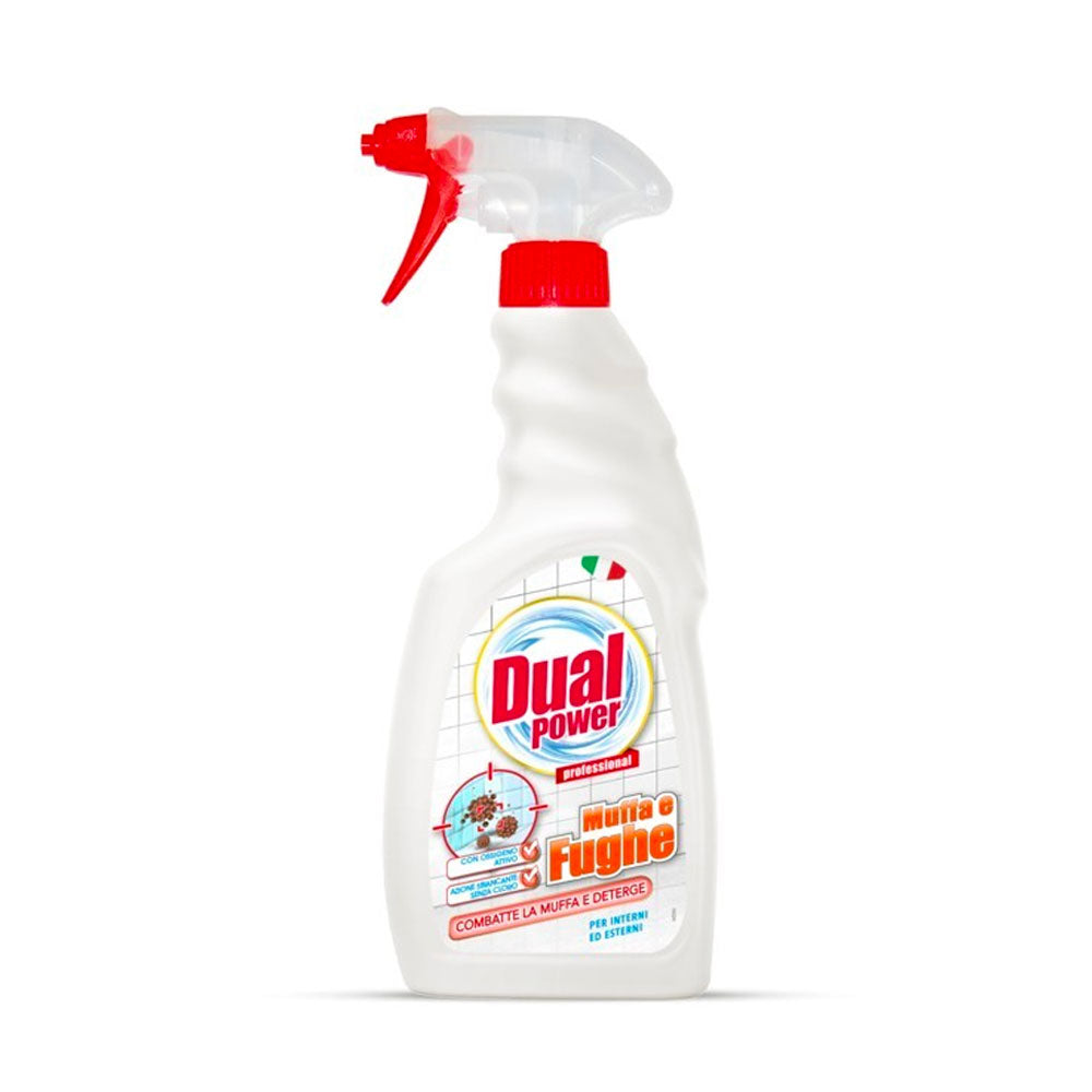 DUAL POWER - PROFESSIONAL DETERGENTE SPRAY MUFFA E FUGHE 500ml