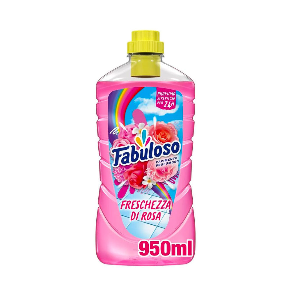 FABULOSO - DETERGENTE PAVIMENTI LIQUIDO FRESCHEZZA DI ROSA 950ml