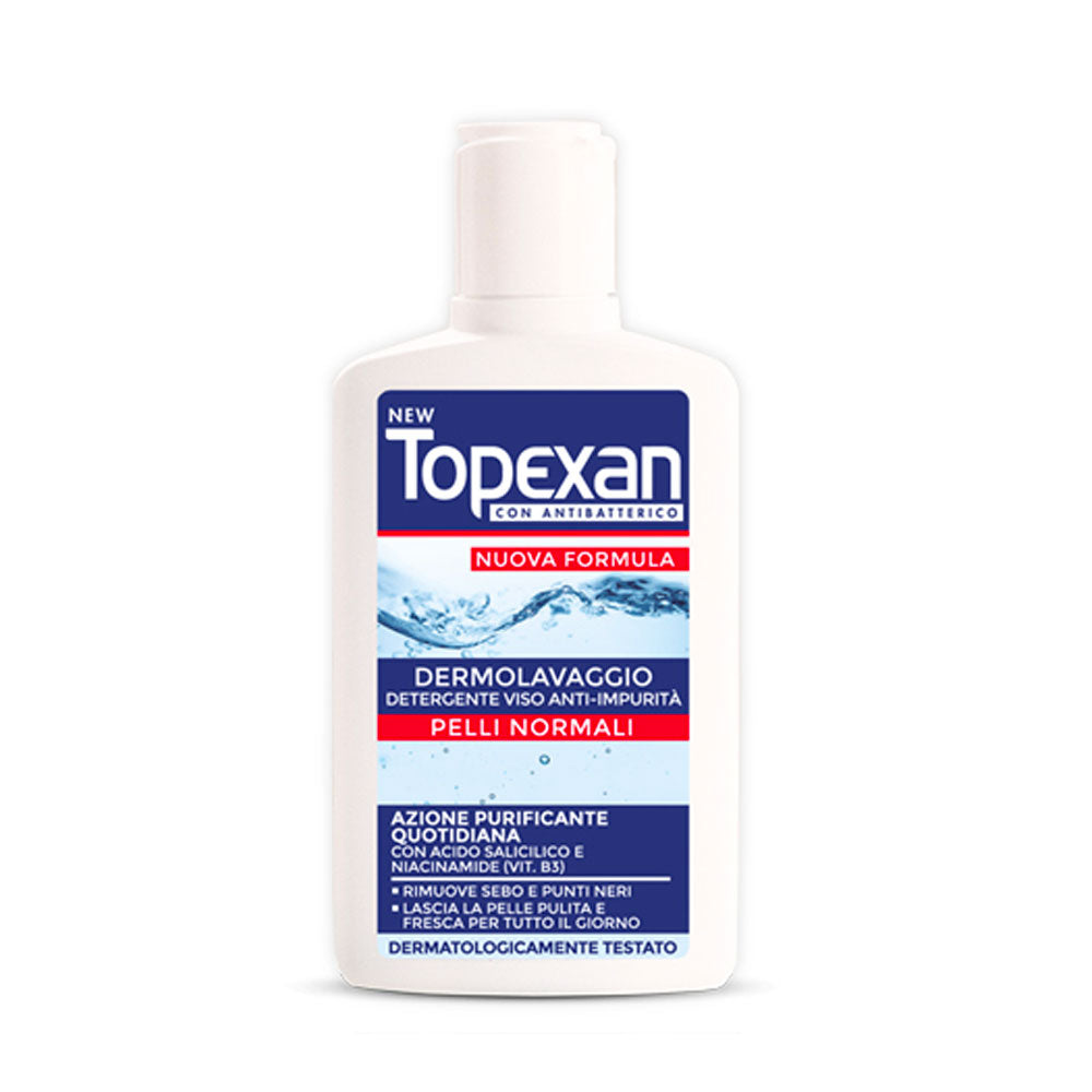 TOPEXAN - DERMOLAVAGGIO DETERGENTE VISO ANTI-IMPURITA' - PELLI NORMALI - 150ML