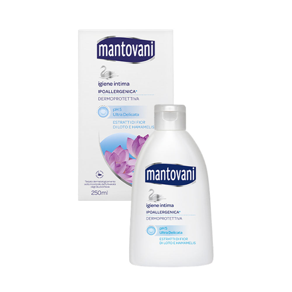 MANTOVANI - DETERGENTE INTIMO pH5 ULTRA DELICATO FIOR DI LOTO E HAMAMELIS - 250ML