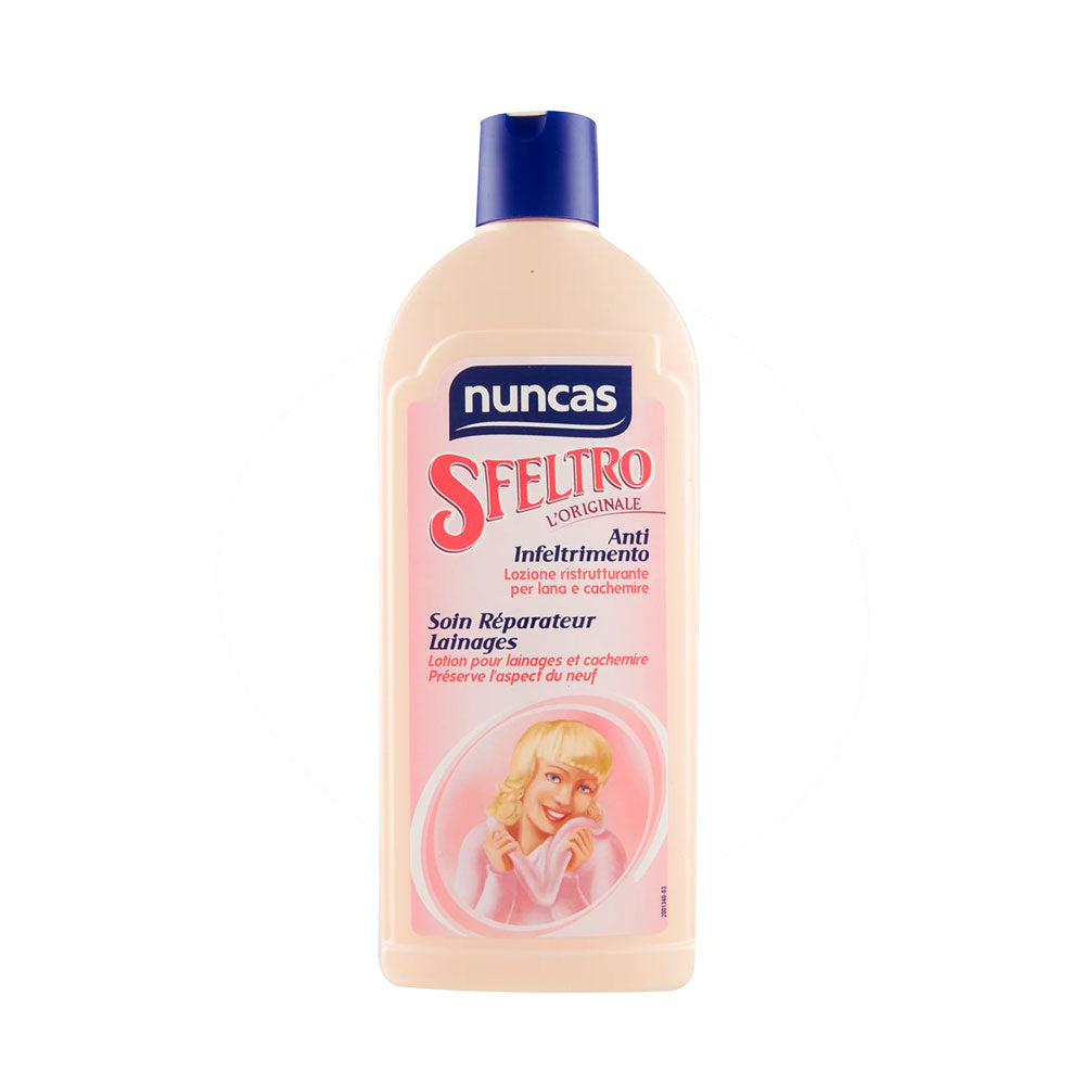 NUNCAS - SFELTRO LOZIONE RISTRUTTURANTE LANA E CACHEMIRE - 500ML