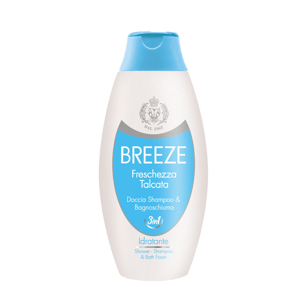 BREEZE - DOCCIA SHAMPOO LIQUIDO FRESCHEZZA TALCATA 400ml