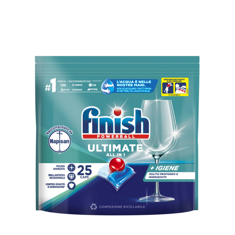 FINISH - POWERBALL ULTIMATE ALL IN 1 NAPISAN CAPS LAVASTOVIGLIE - 25PZ