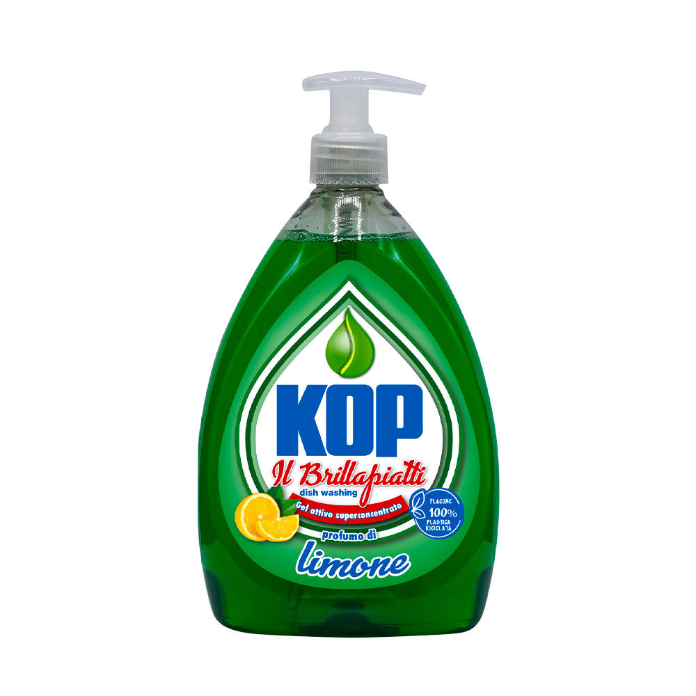 KOP - IL BRILLAPIATTI DETERSIVO PIATTI GEL CON DOSATORE LIMONE - 750ML