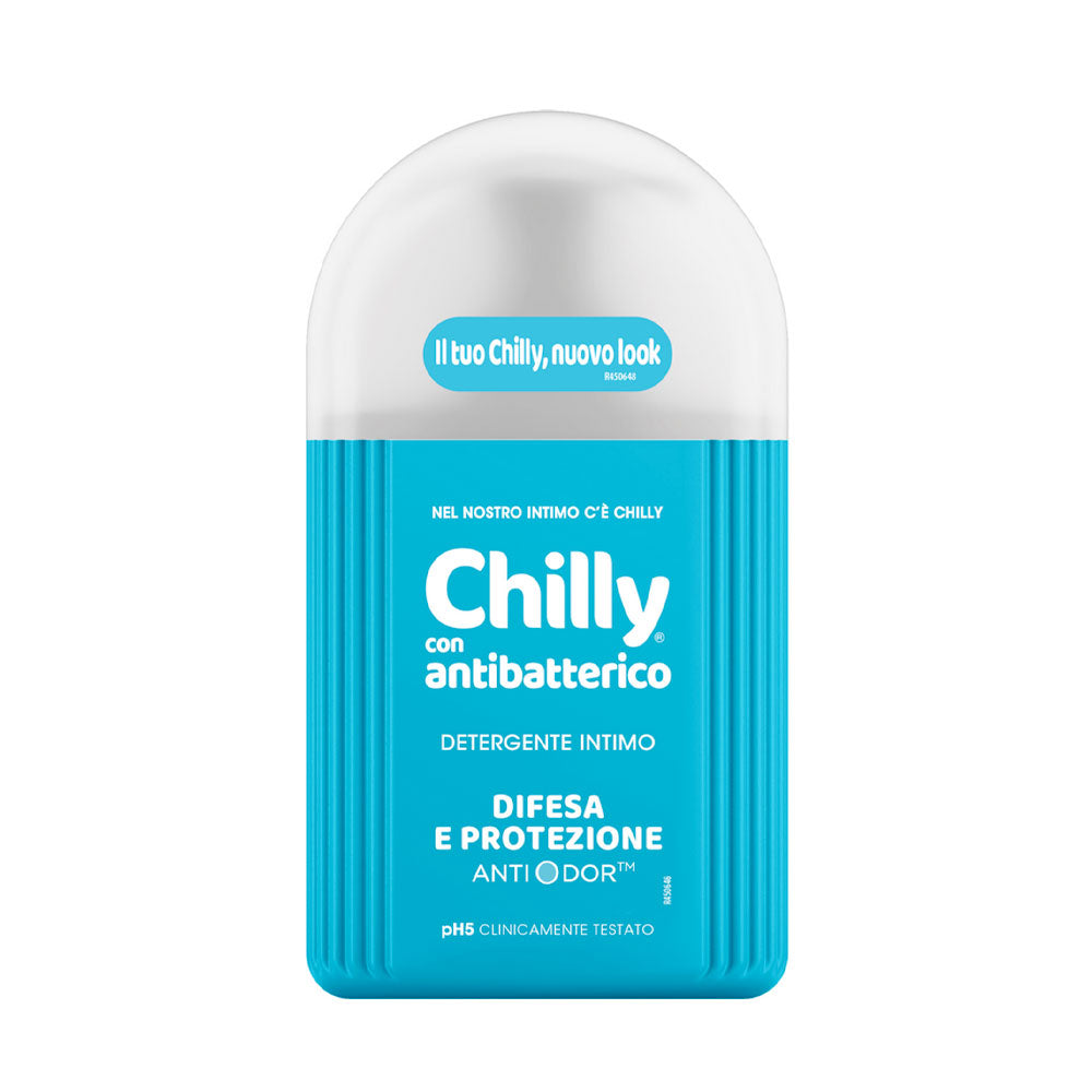 CHILLY CON ANTIBATTERICO DETERGENTE INTIMO LIQUIDO DIFESA E PROTEZIONE 200ml
