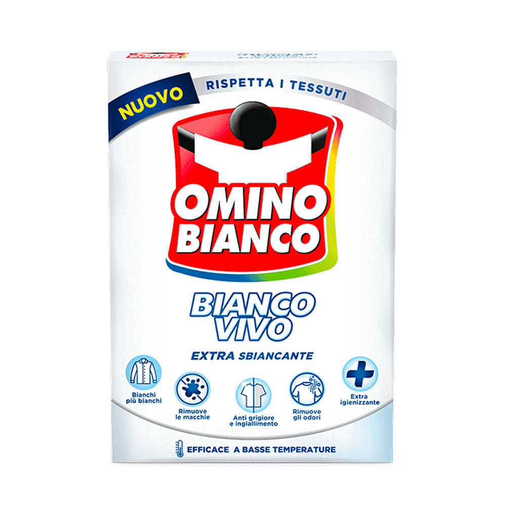 OMINO BIANCO - ADDITIVO SBIANCANTE IN POLVERE BIANCO VIVO - 500g