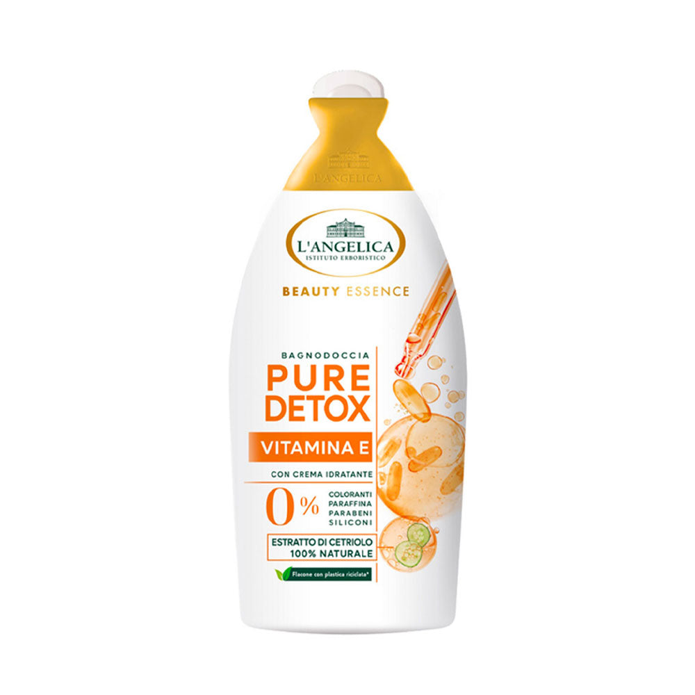 L'ANGELICA - BAGNODOCCIA PURE DETOX CON ESTRATTO DI CETRIOLO - 520ML