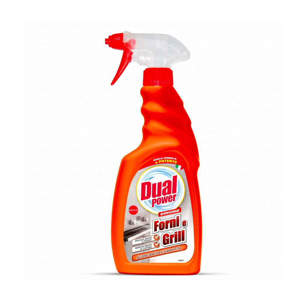 DUAL POWER - PROFESSIONAL DETERGENTE SPRAY FORNI E GRILL 500ml