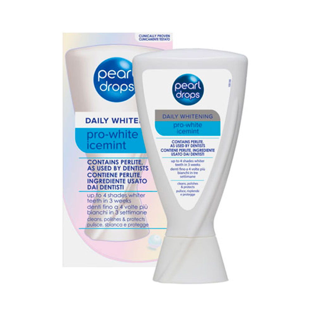 PEARL DROPS - DAILY WHITENING DENTIFRICIO PRO-WHITE ICEMINT - 50ML