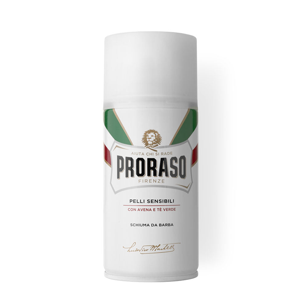 PRORASO - LINEA BIANCA SCHIUMA DA BARBA PELLI SENSIBILI - 300ML