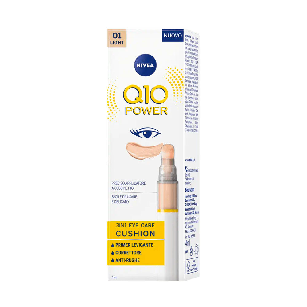 NIVEA - Q10 POWER 3IN1 EYE CARE CUSHION CORRETTORE 01 LIGHT 4ML