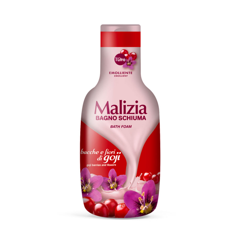 MALIZIA - BAGNO SCHIUMA BACCHE E FIORI DI GOJI - 1L