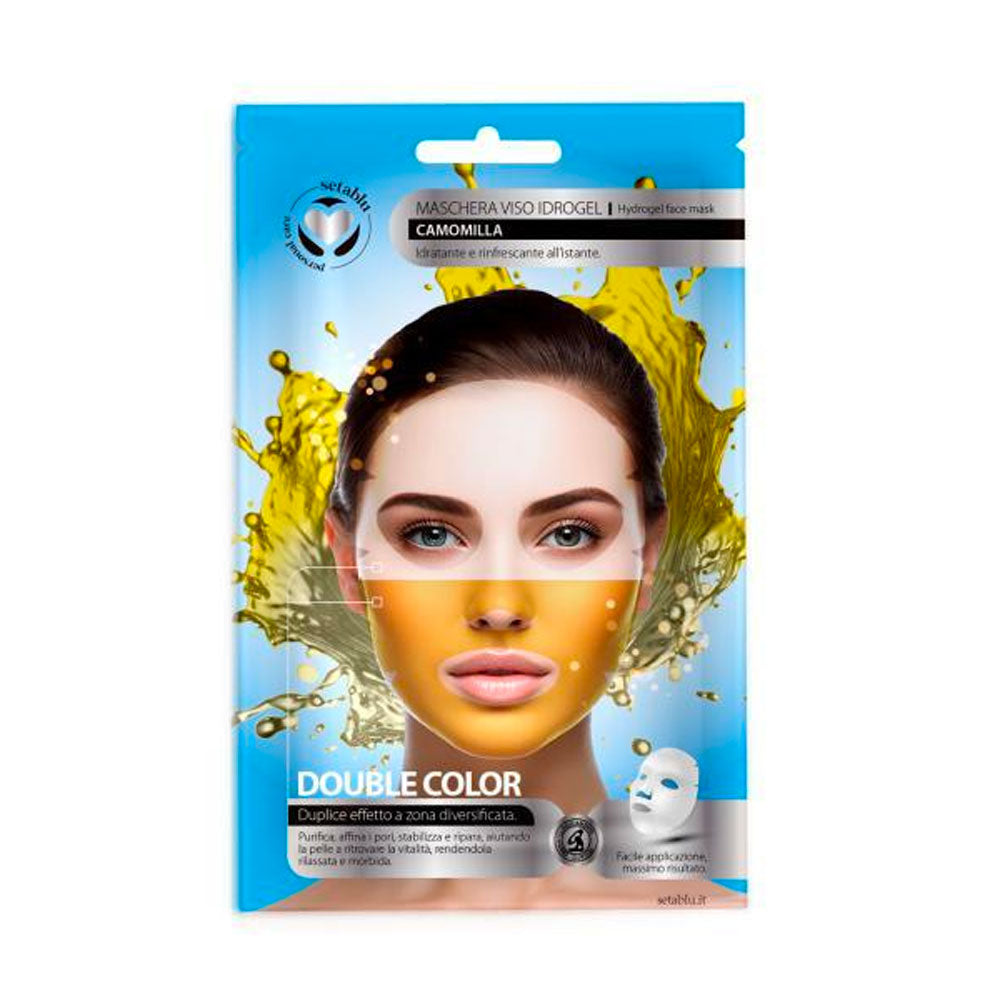 SETABLU - MASCHERA VISO IDROGEL CAMOMILLA DOBLE COLOR