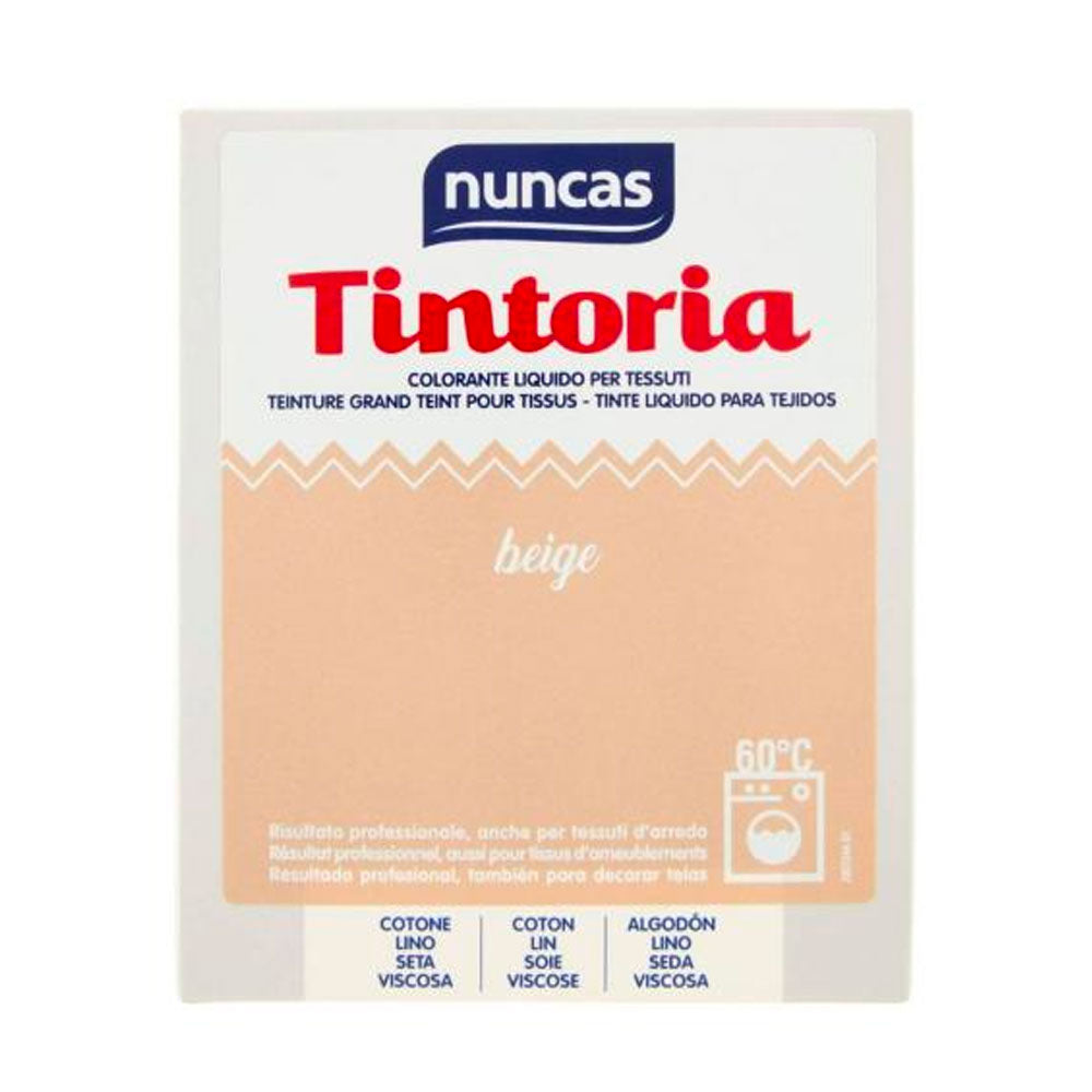 NUNCAS - TINTORIA BEIGE - COLORAZIONE NATURALE - TRATTAMENTO TESSUTI