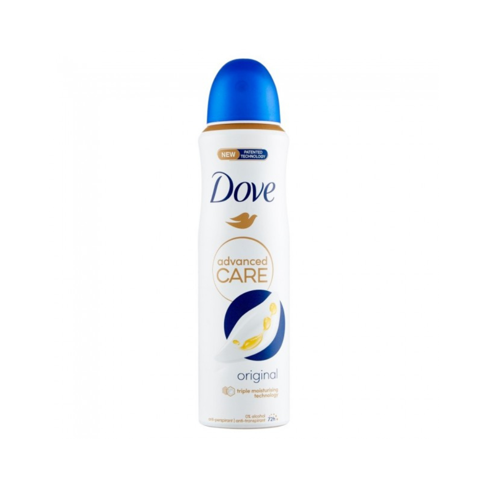 DOVE DEODORANTE SPRAY ORIGINAL ADVANCED CARE 150 ML
