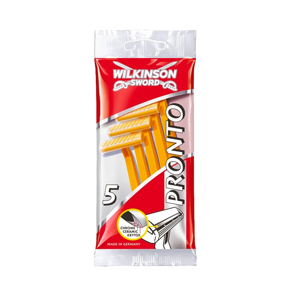WILKINSON PRONTO RASOIO MONOLAMA - CONF. 5 PEZZI - USO QUOTIDIANO