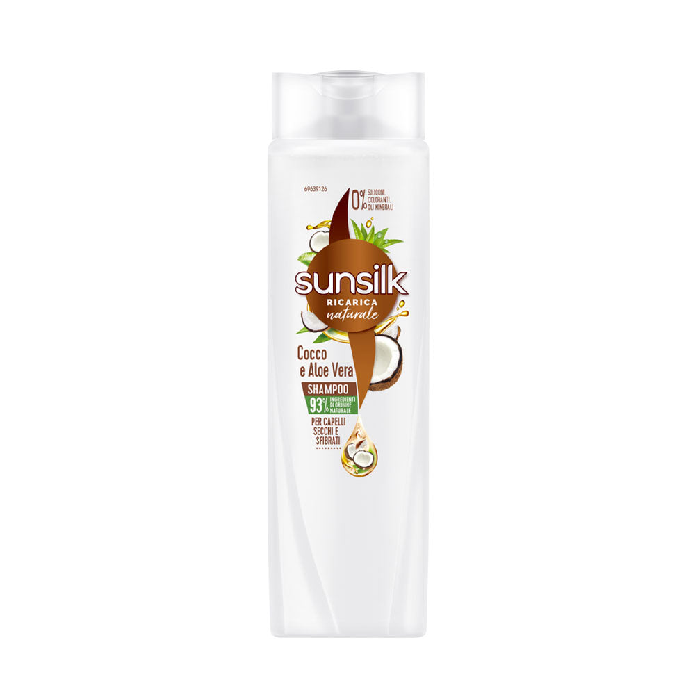 SUNSILK - SHAMPOO COCCO E ALOE VERA - 250ML