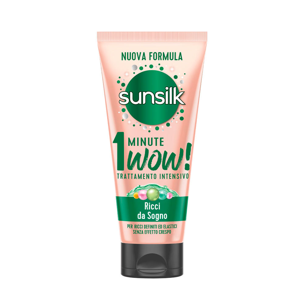 SUNSILK - TRATTAMENTO INTENSIVO 1 MINUTE WOW RICCI DA SOGNO - 180ML