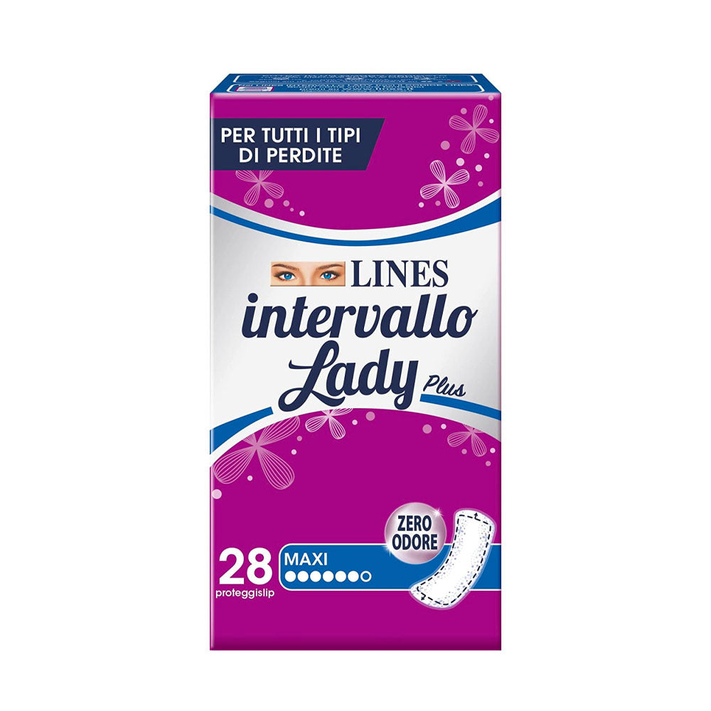 LINES - INTERVALLO LADY PLUS ASSORBENTI MAXI DISTESI - 28PZ