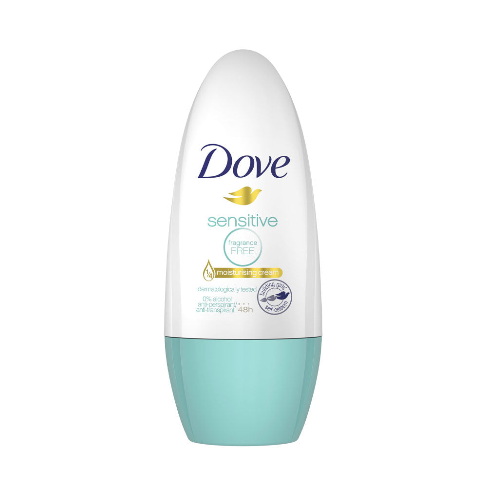 DOVE - DEODORANTE ROLL-ON 48h SENSITIVE 50ml