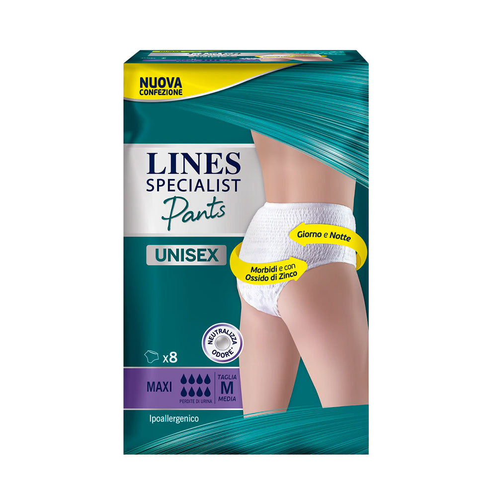 LINES - SPECIALIST PANTS ASSORBENTI MAXI TAGLIA M - 8PZ