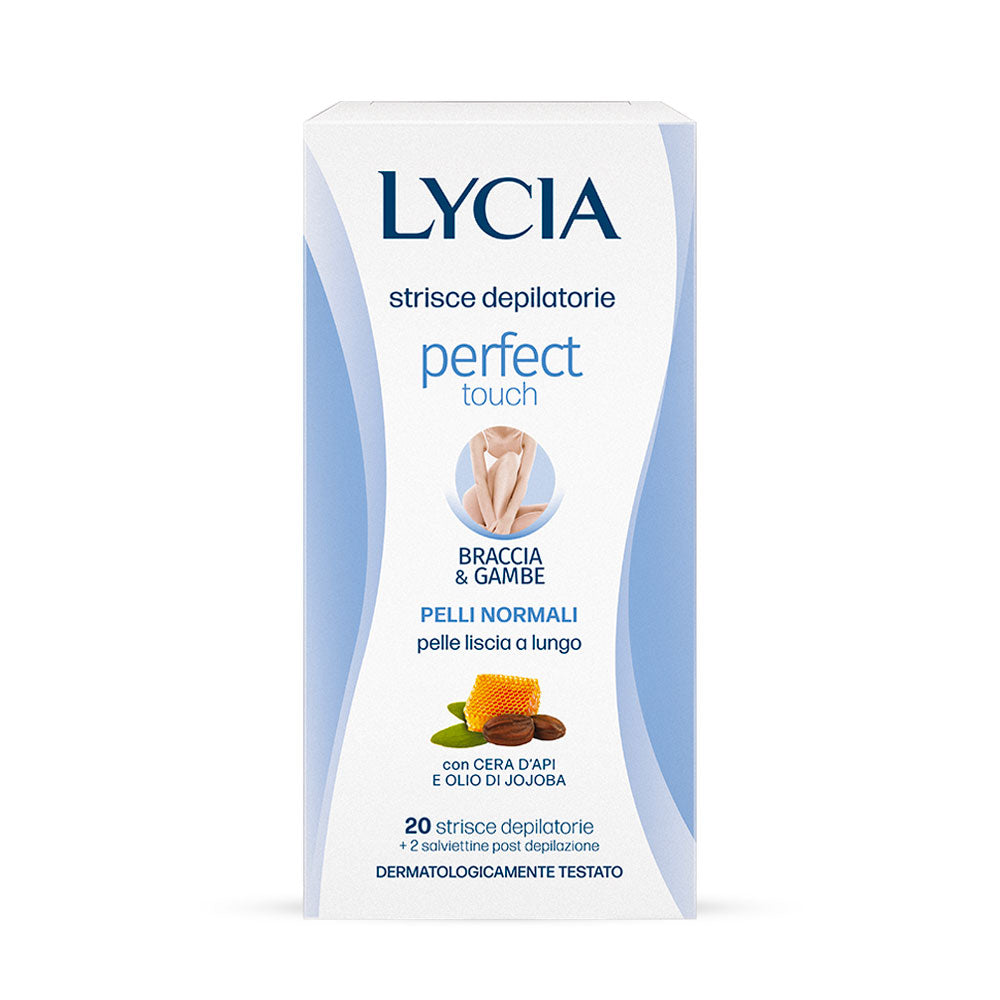 LYCIA - STRISCE DEPILATORIE PERFECT touch BRACCIA & GAMBE - 20PZ