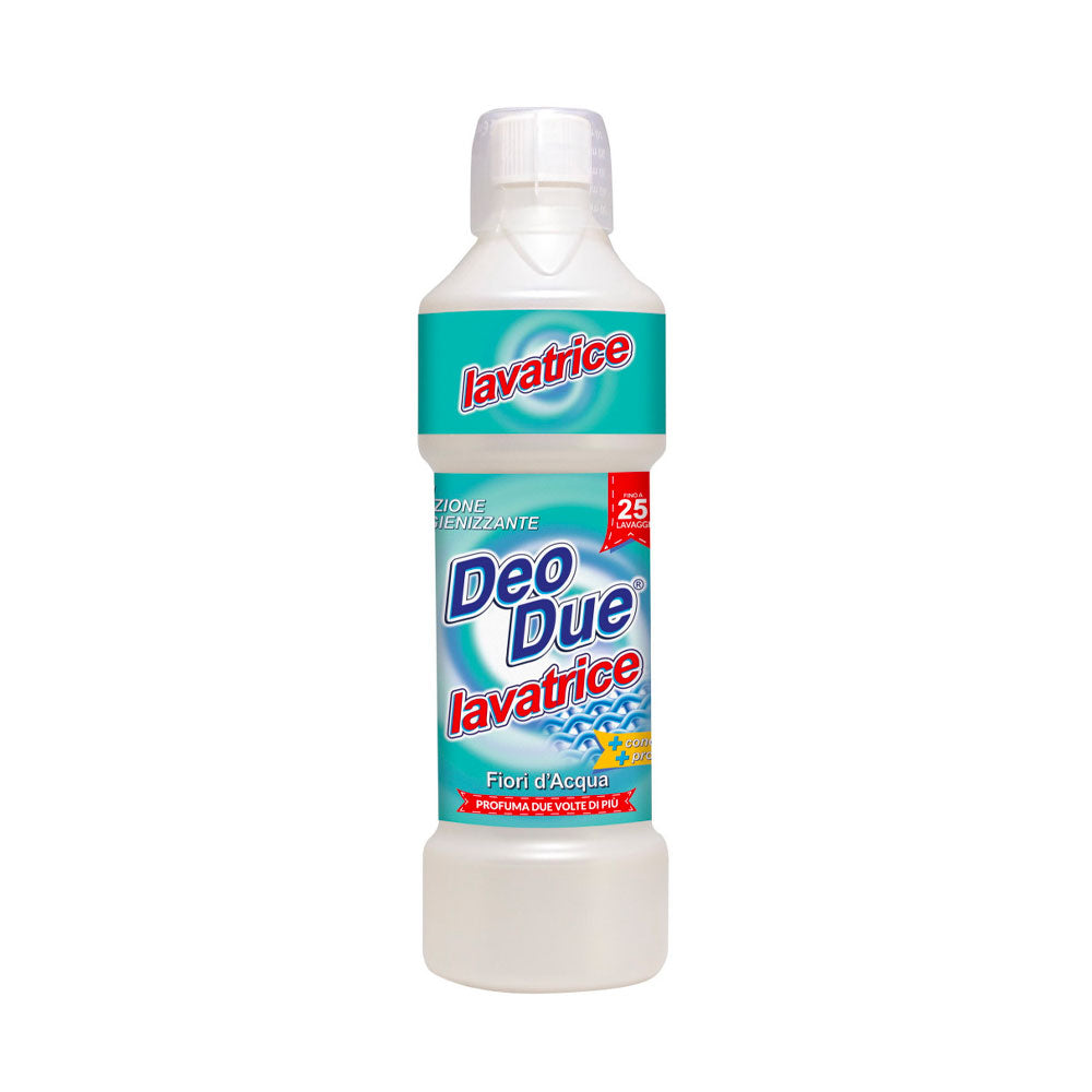 DEO DUE - DETERSIVO LAVATRICE LIQUIDO FIORI D'ACQUA 1l