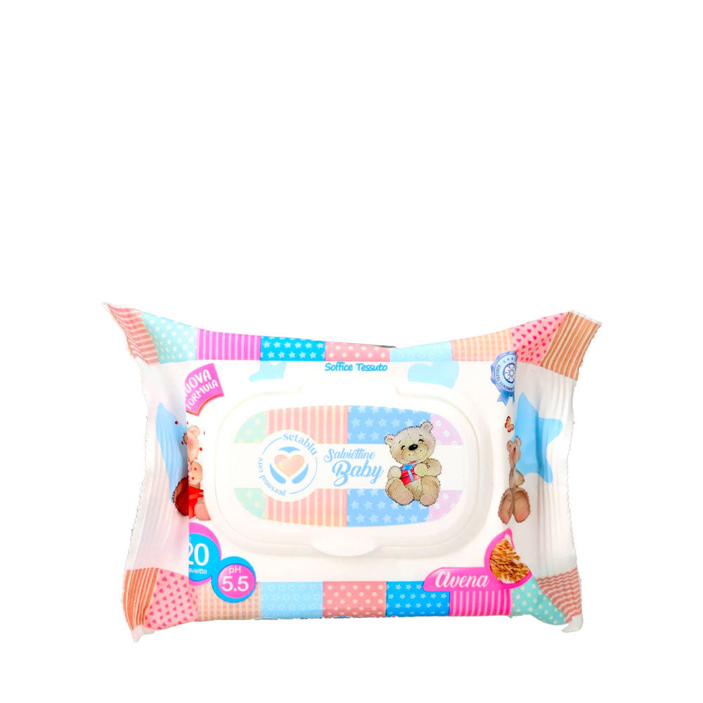 SETABLU - SALVIETTE BABY TRAVEL AVENA - 20PZ