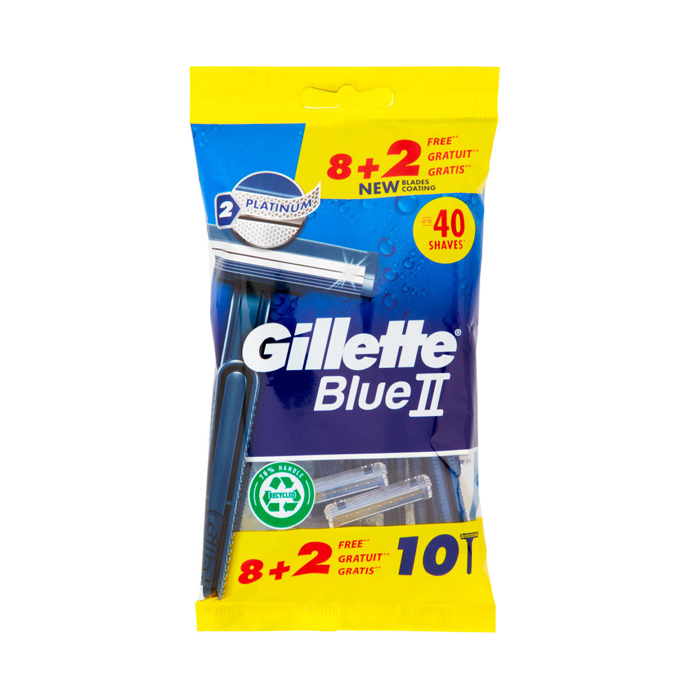 GILLETTE - BLUE II USA E GETTA PZ. 8+2