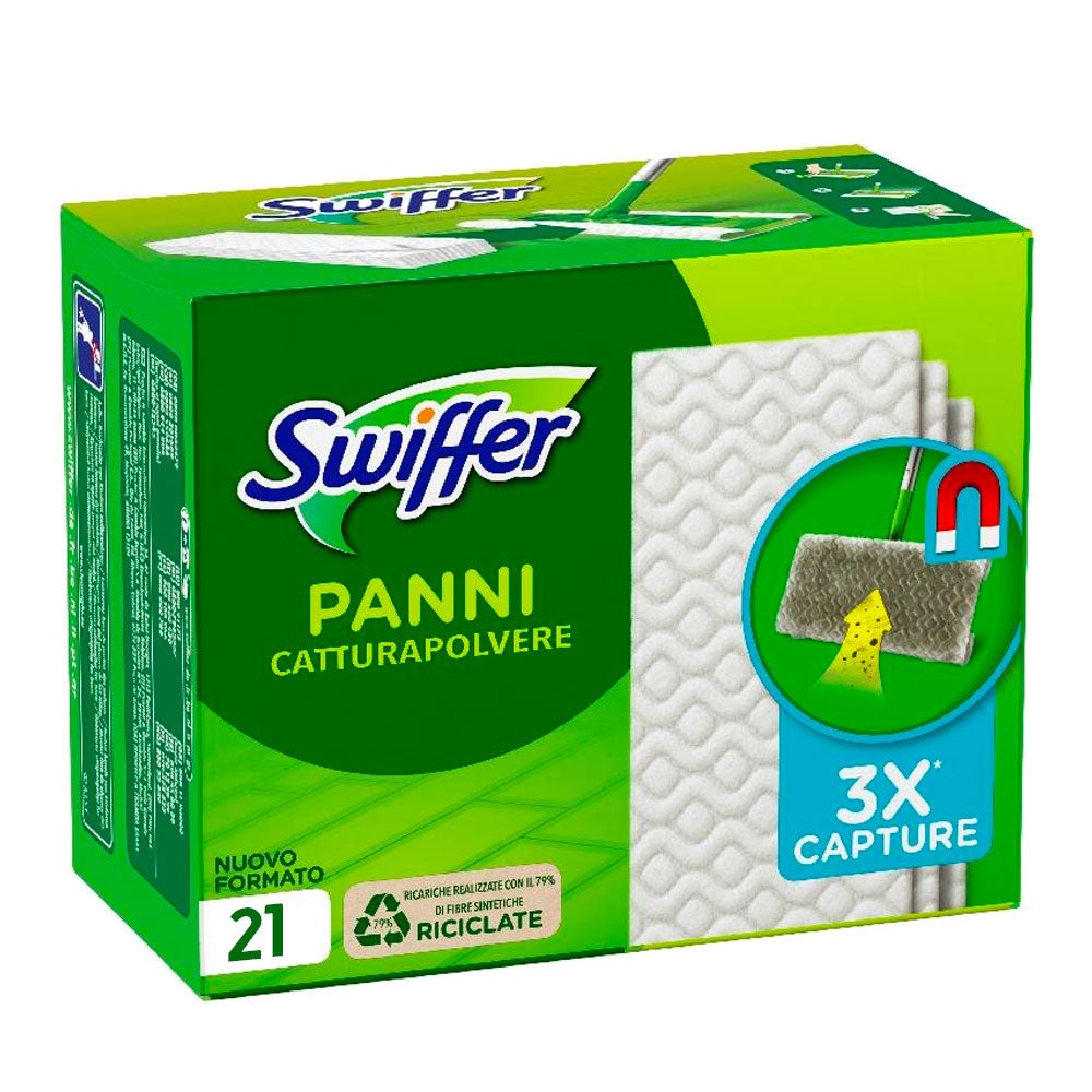 SWIFFER - DRY PANNI CATTURAPOLVERE RICARICA - 21 PZ