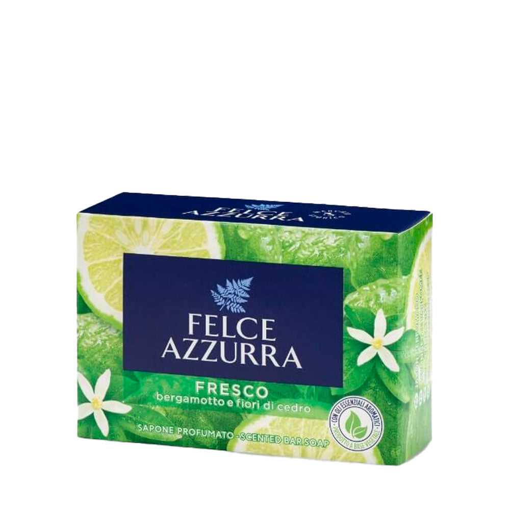 FELCE AZZURRA - SAPONETTA FRESCO BERGAMOTTO E FIORI DI CEDRO - 3x100G