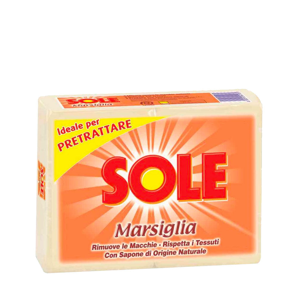 SOLE - SAPONE BUCATO MARSIGLIA - 2PZ