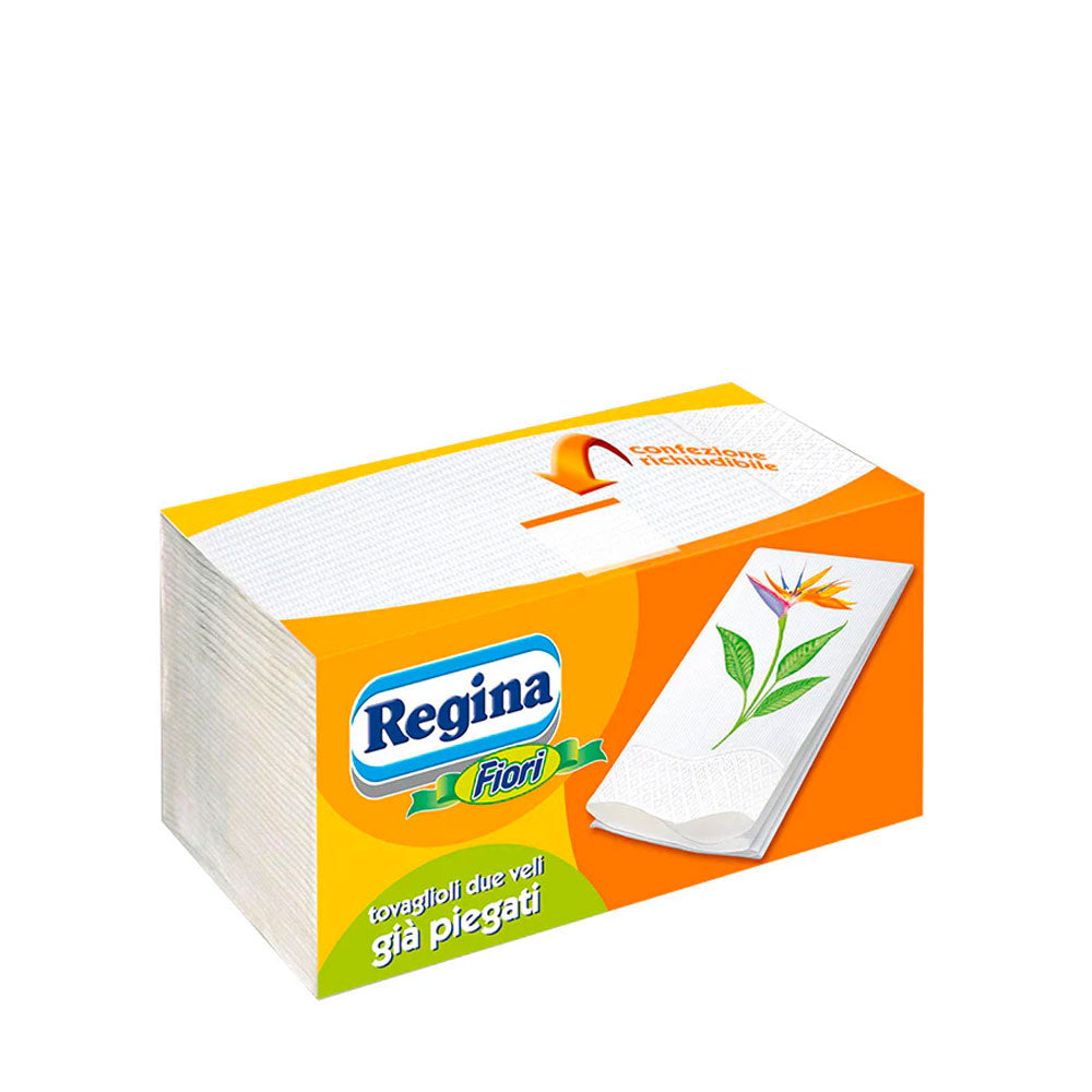 REGINA - TOVAGLIOLI FIORI 2 VELI GIA' PIEGATI - 44PZ