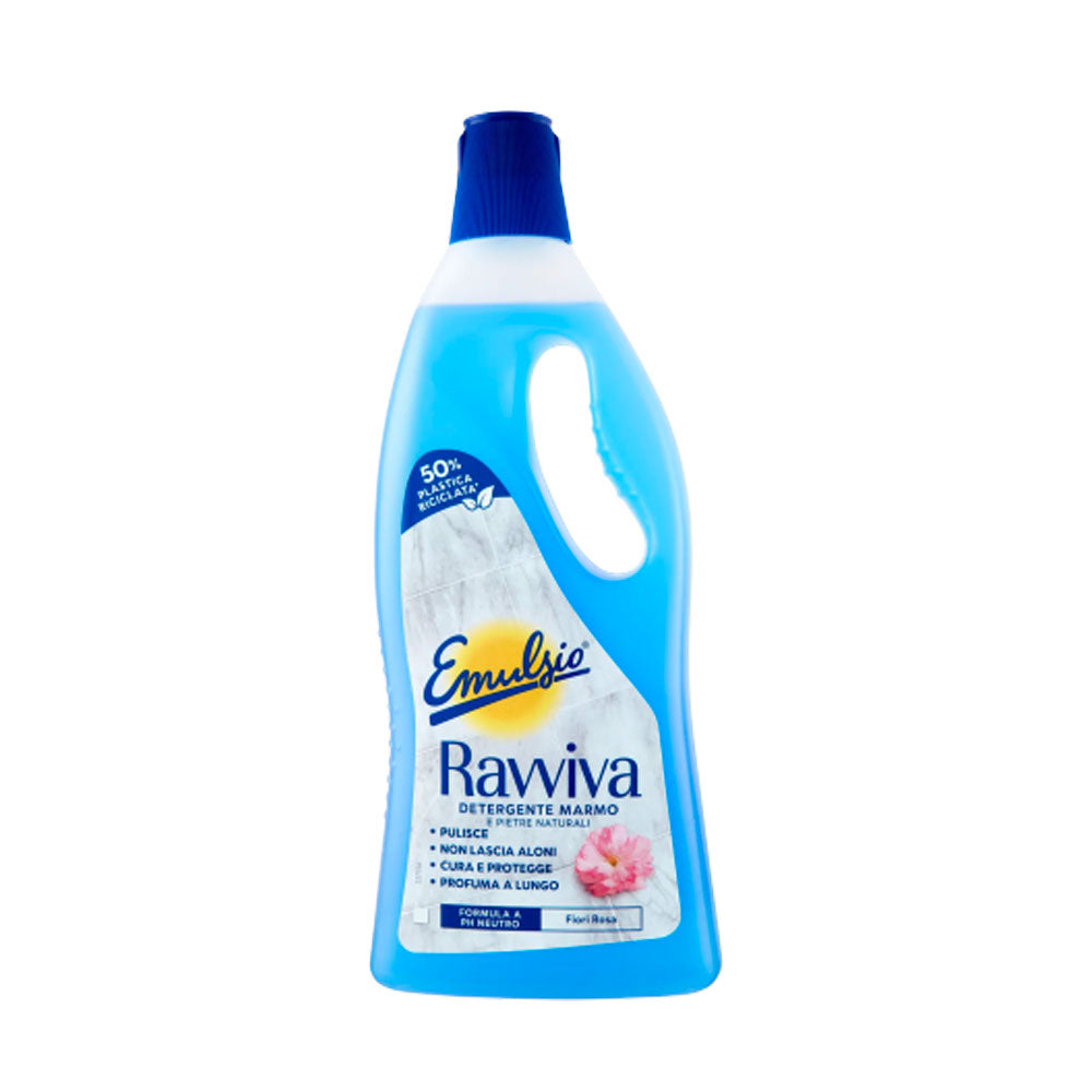 EMULSIO - RAVVIVA MARMO DETERGENTE PAVIMENTI LIQUIDO FIORI ROSA 750ml