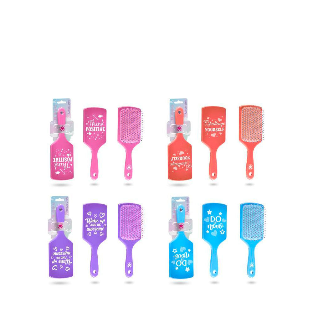 SETABLU - SPAZZOLA CAPELLI RETTANGOLARE ASSORTITI