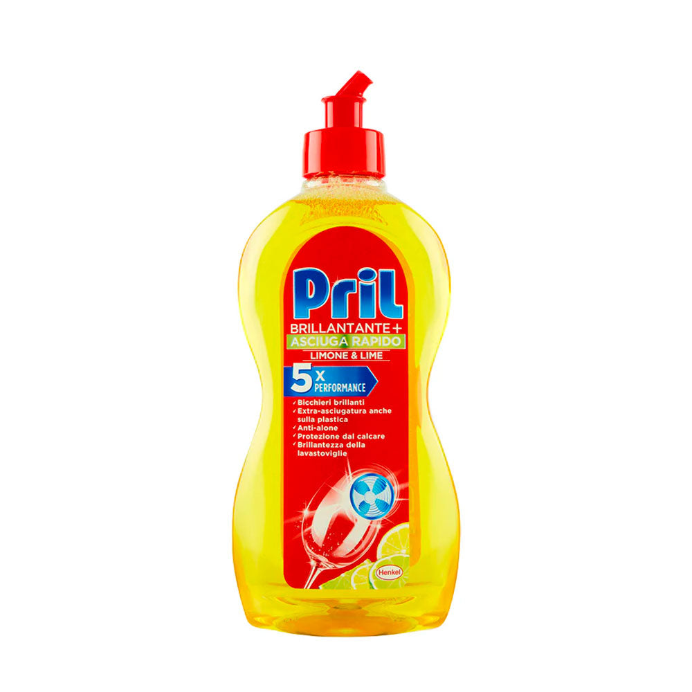 PRIL - BRILLANTANTE PER LAVASTOVIGLIE ASCIUGA RAPIDO LIMONE - 500ML